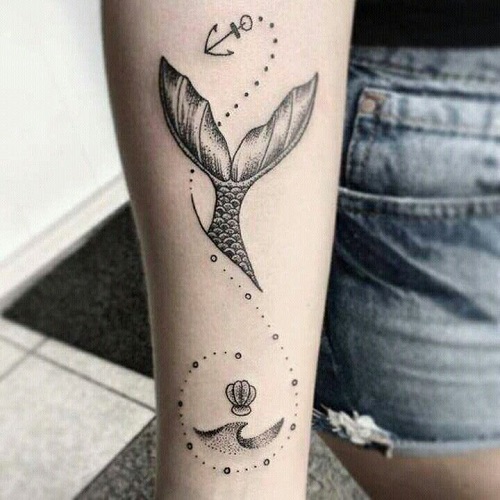 tattoo tiên cá