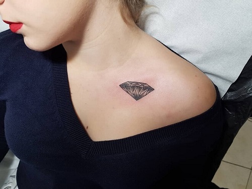 hình xăm tattoo kim cương
